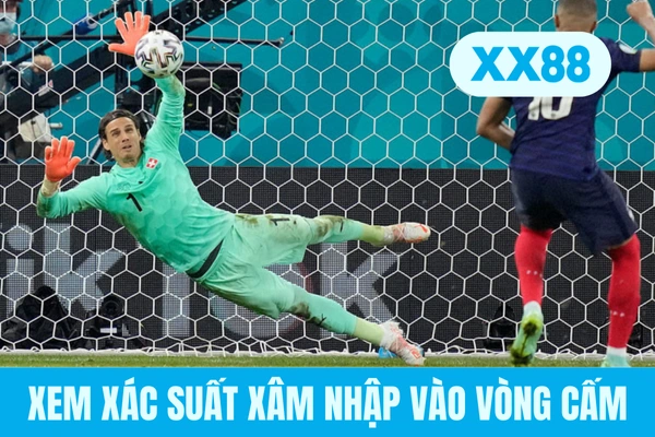 Xem xác suất xâm nhập vào vòng cấm